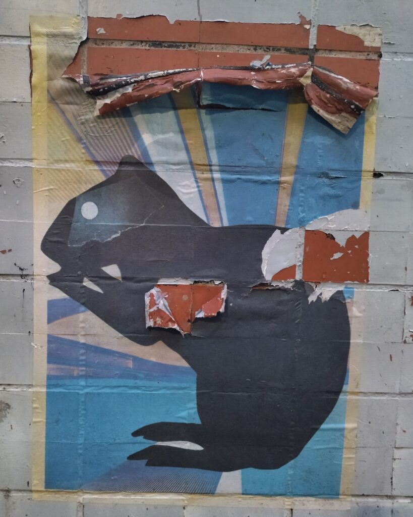 Mural de guatín en Pereira